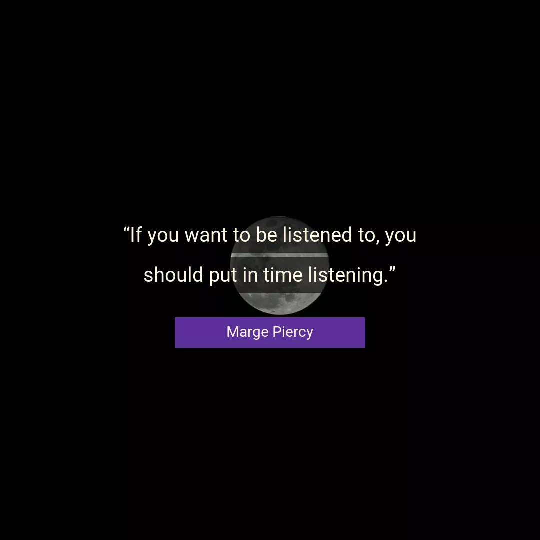 Quote About You By Marge Piercy