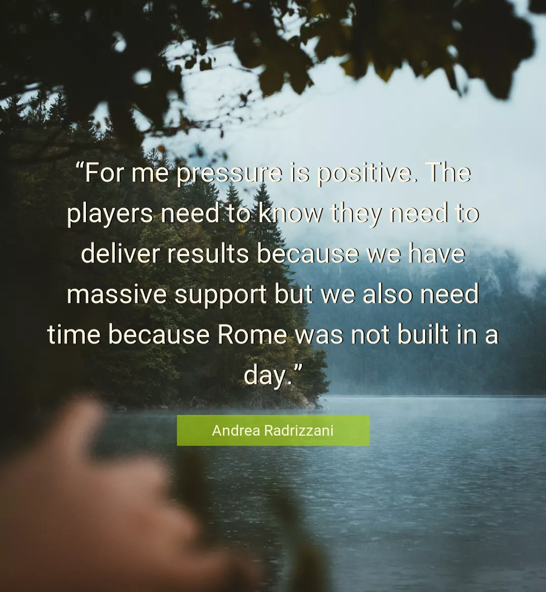 Quote About Positive By Andrea Radrizzani