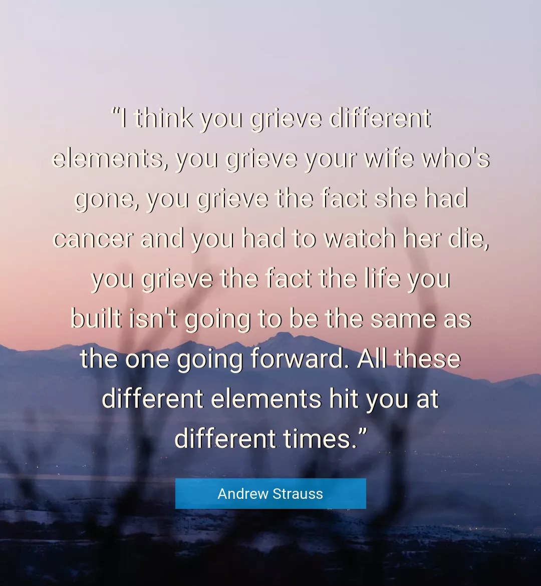 Quote About Life By Andrew Strauss