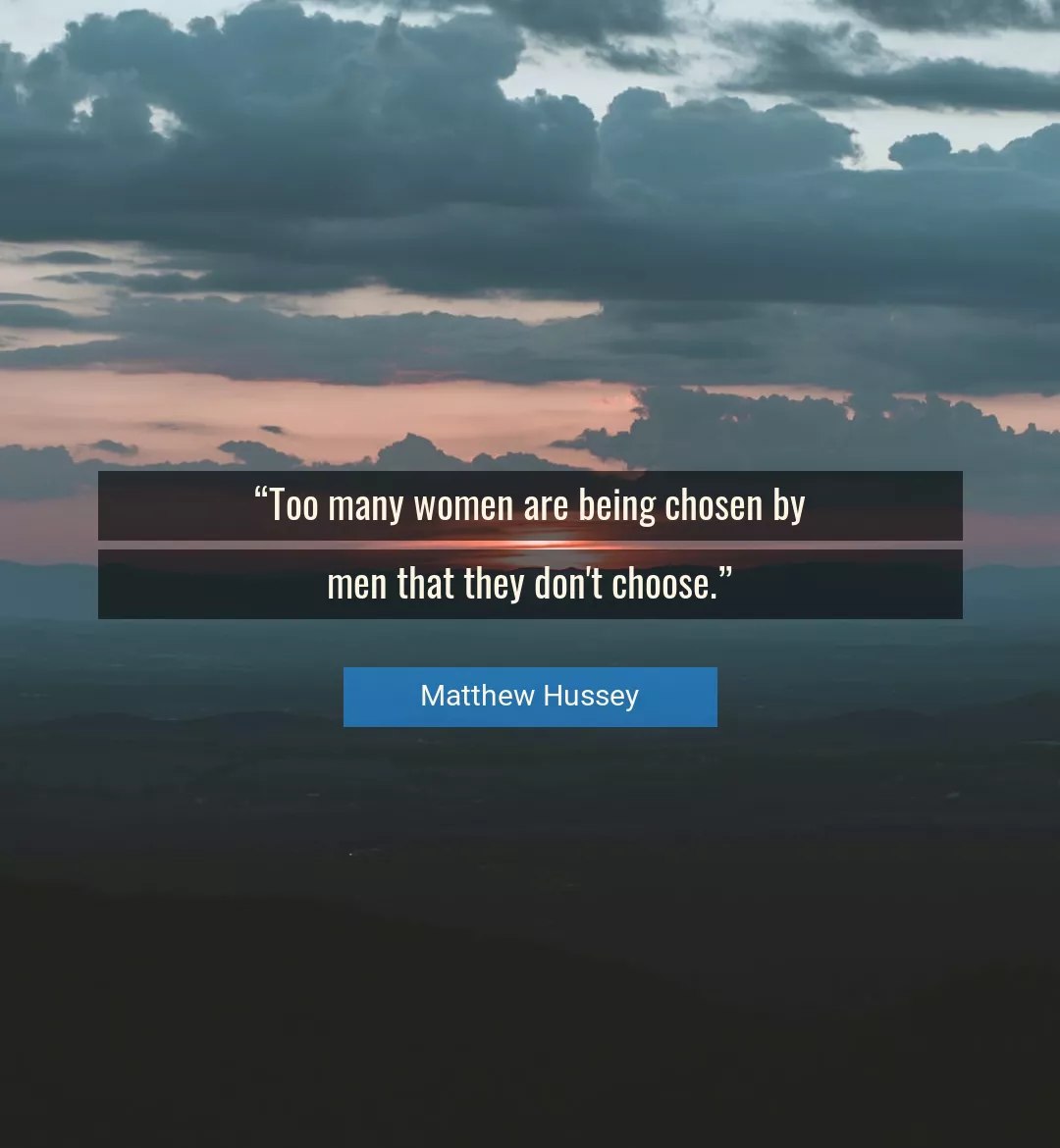 Quote About Women By Matthew Hussey