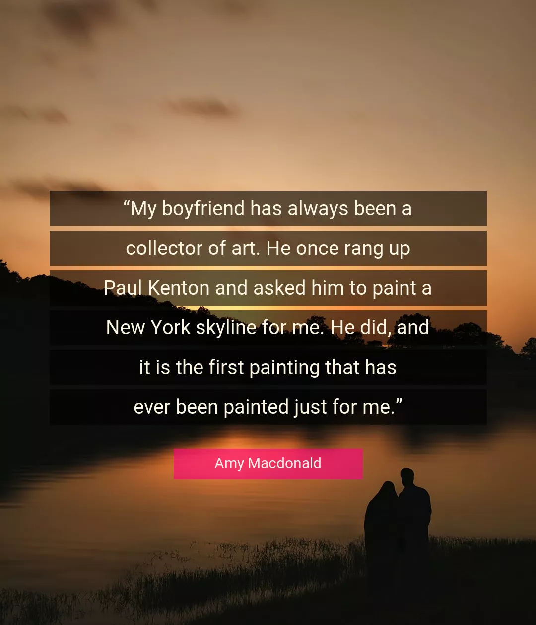 Quote About Art By Amy Macdonald