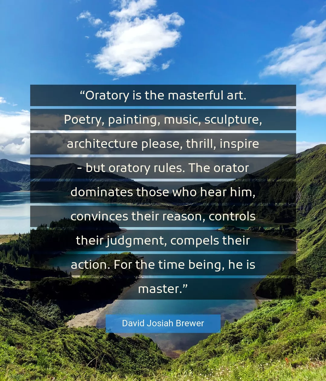 Quote About Art By David Josiah Brewer