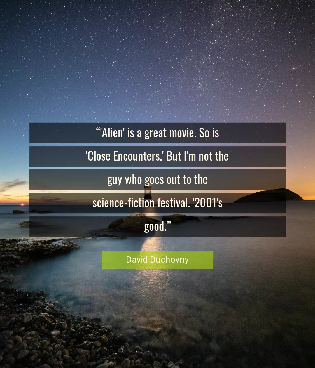 Quote About Good By David Duchovny