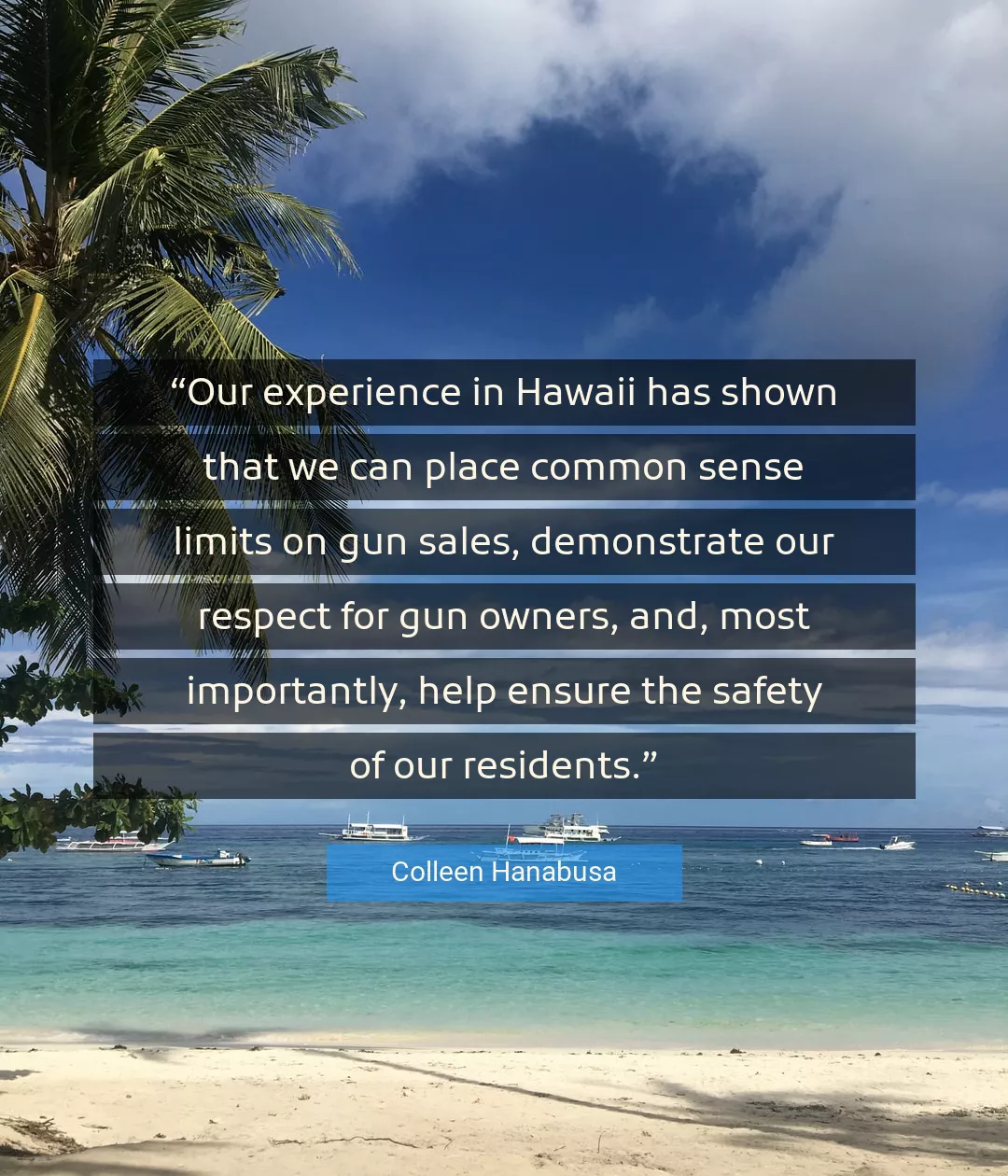 Quote About Experience By Colleen Hanabusa