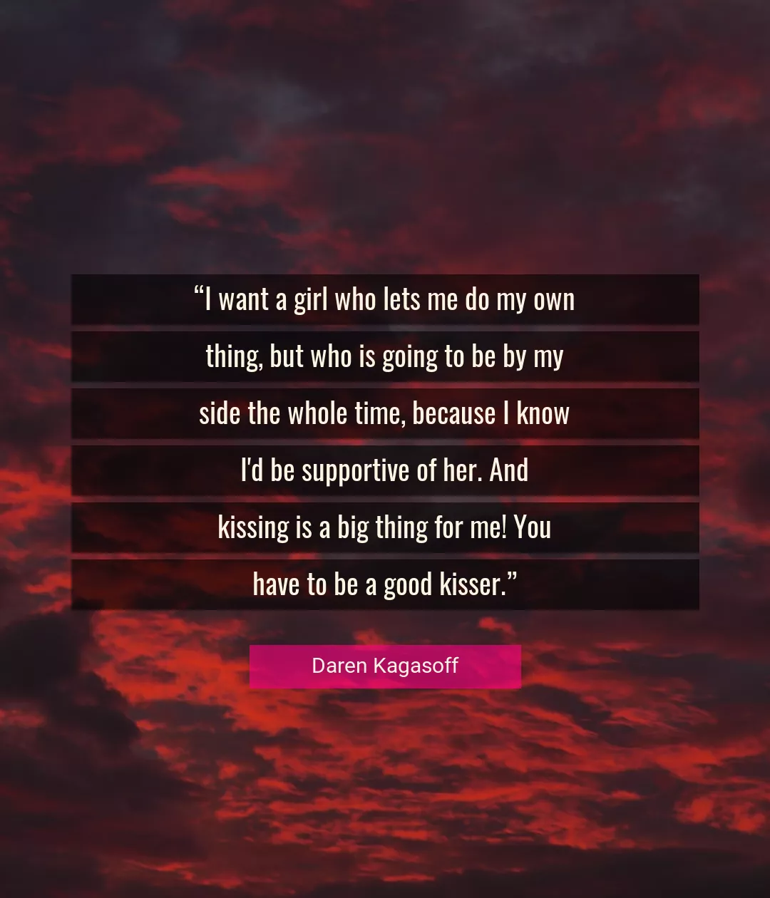 Quote About Good By Daren Kagasoff