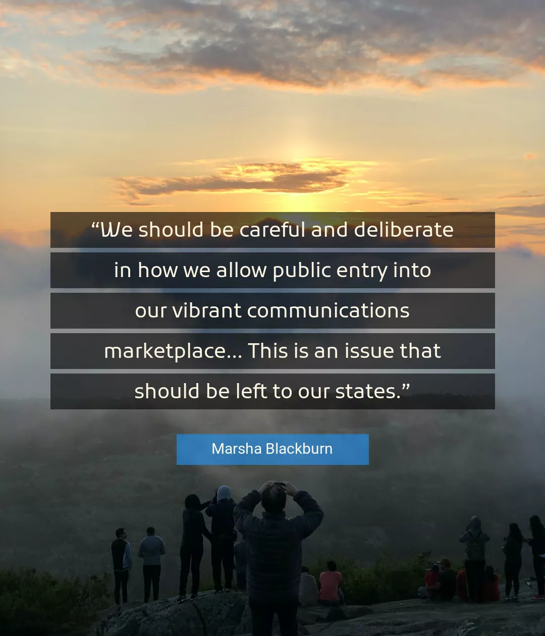 Quote About How By Marsha Blackburn
