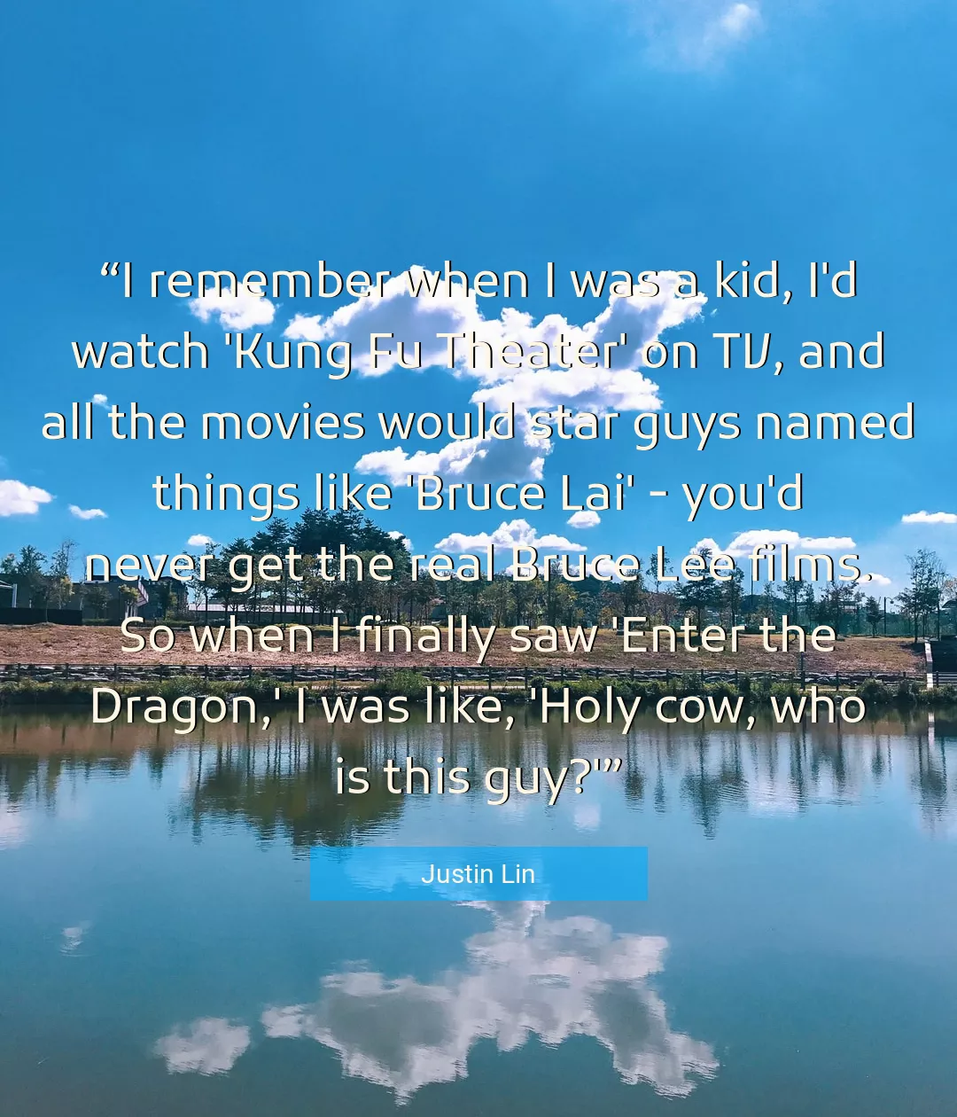Quote About You By Justin Lin