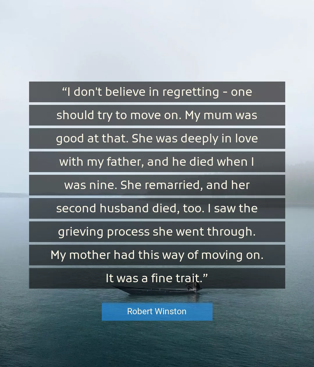 Quote About Love By Robert Winston