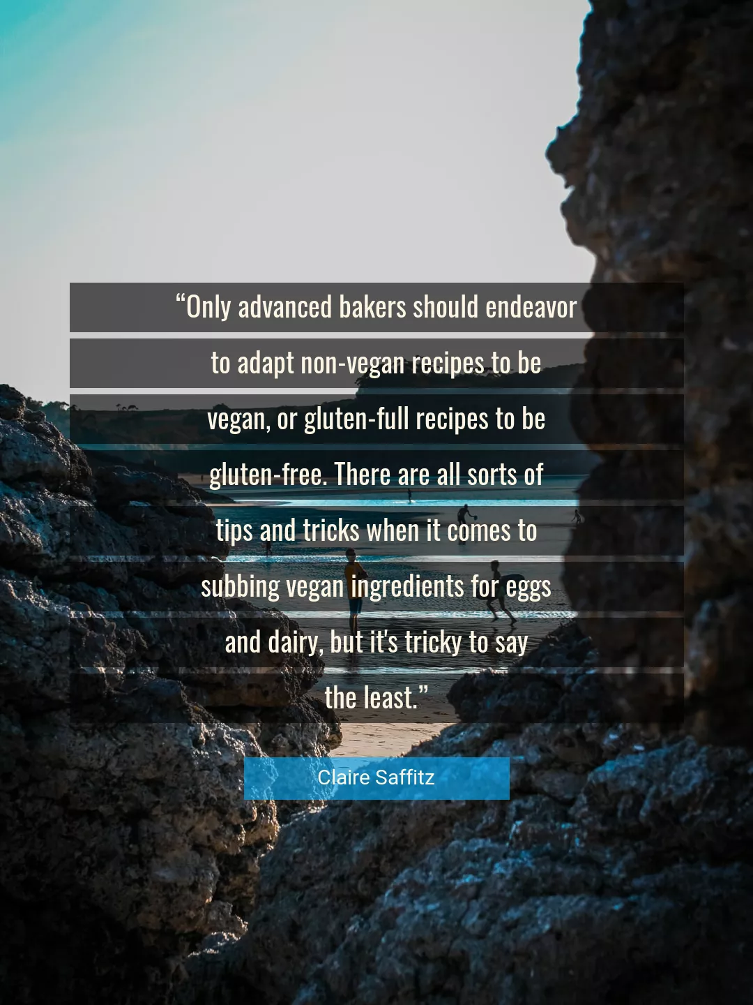 Quote About Adapt By Claire Saffitz