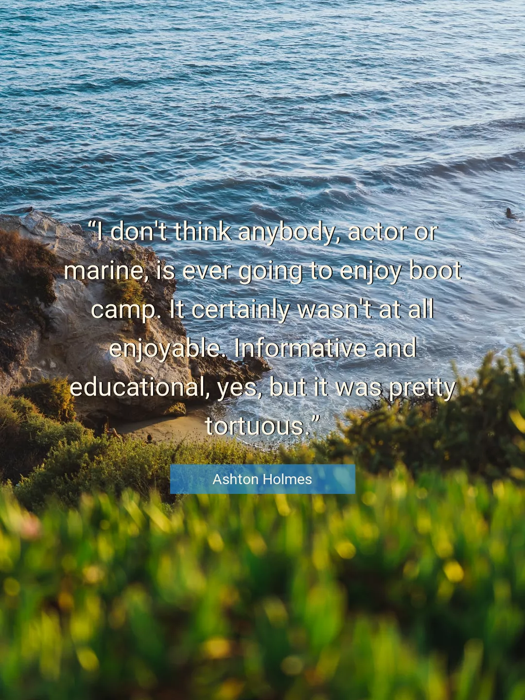 Quote About Think By Ashton Holmes