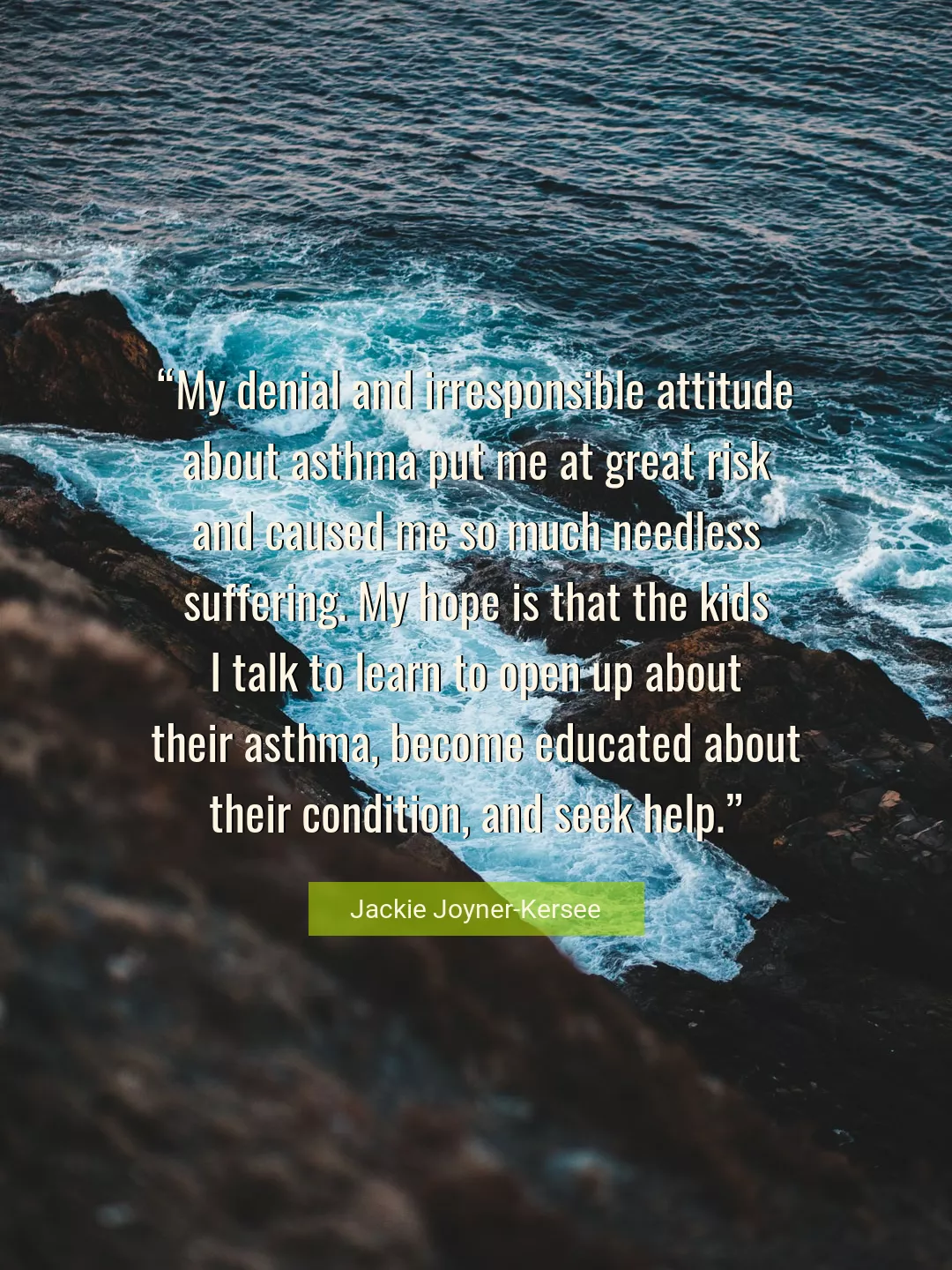 Quote About Attitude By Jackie Joyner-Kersee