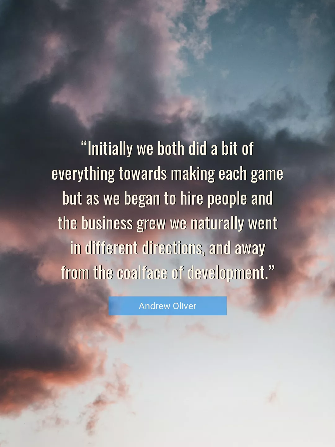 Quote About Business By Andrew Oliver