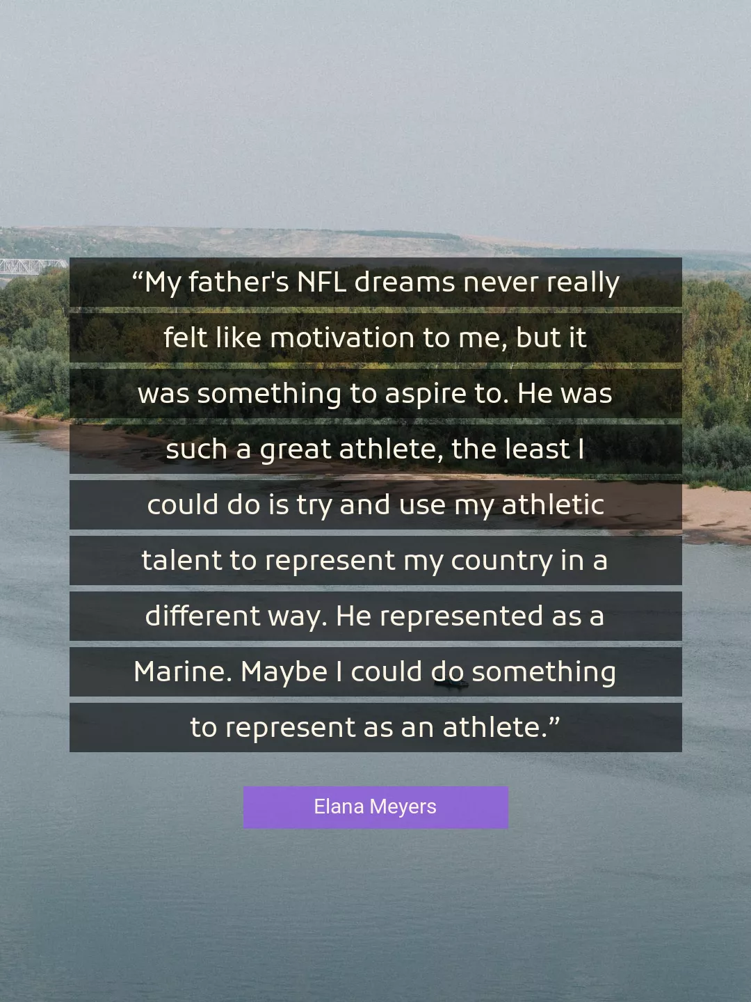 Quote About Dreams By Elana Meyers