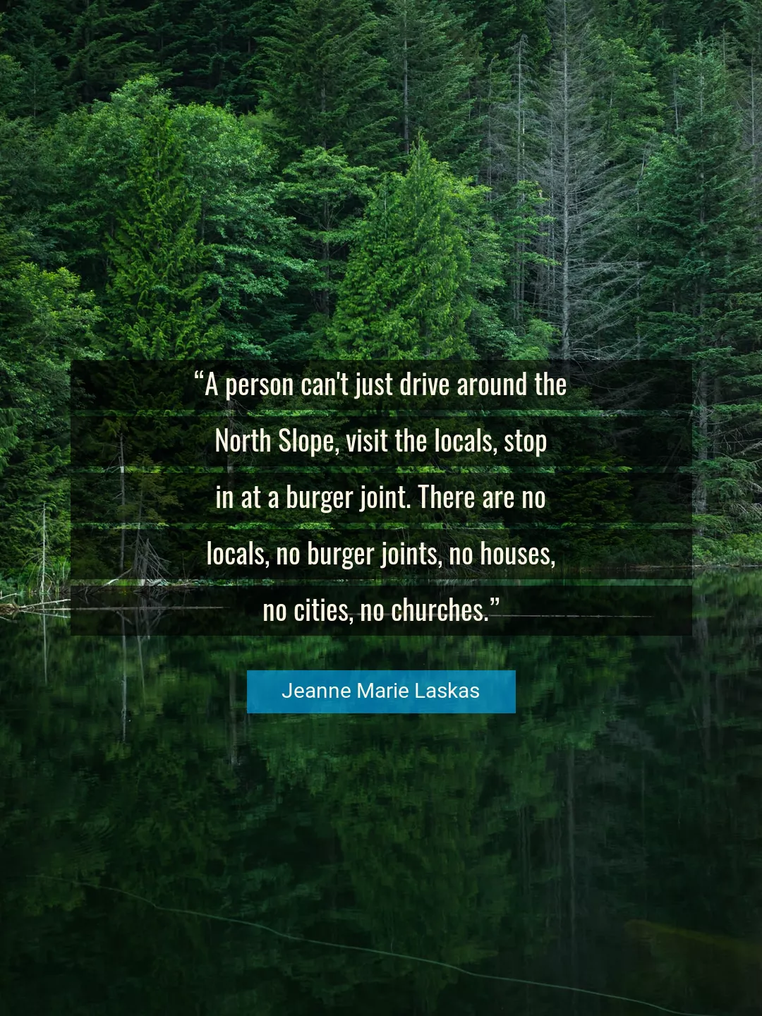 Quote About Drive By Jeanne Marie Laskas