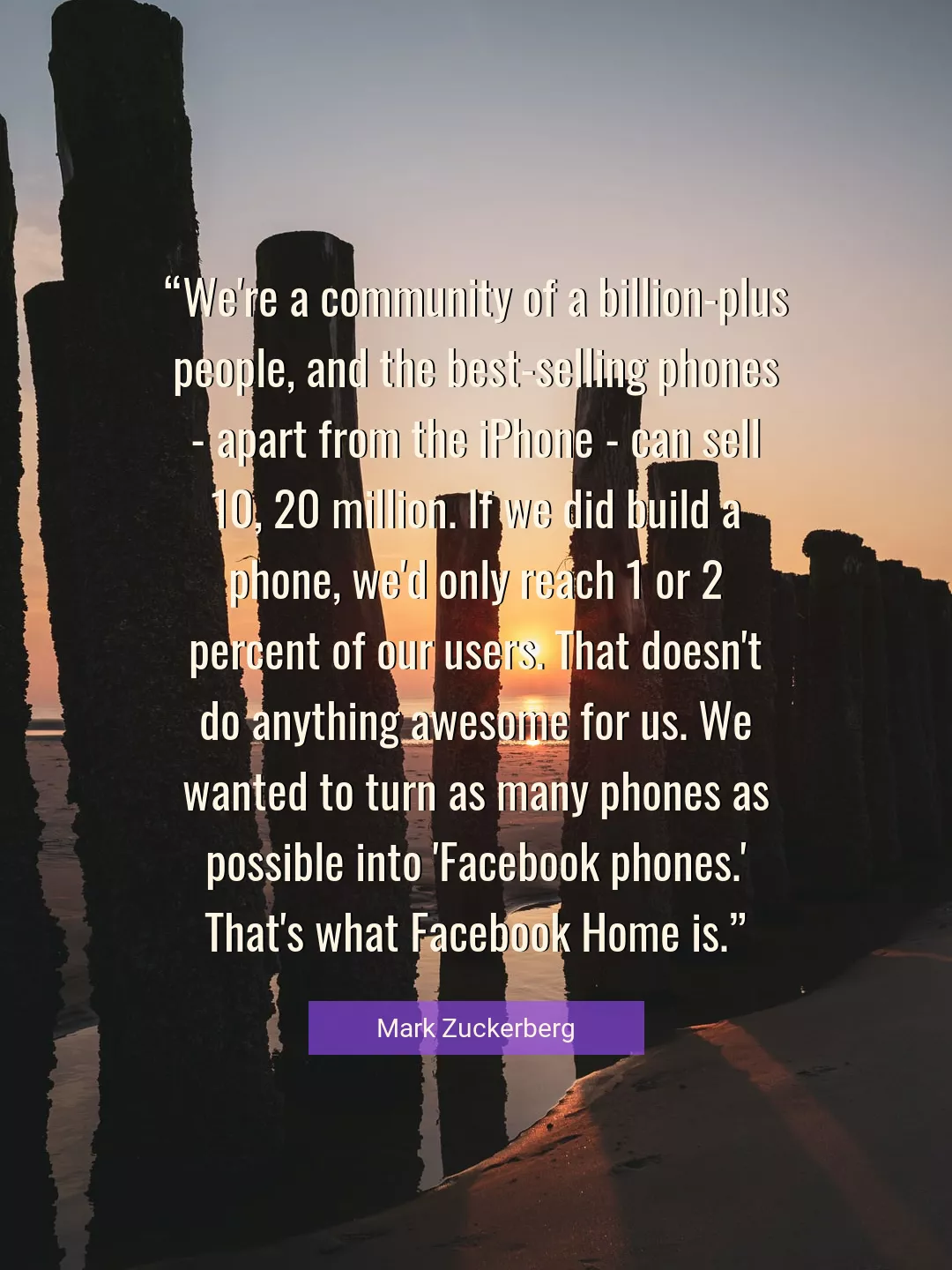 Quote About People By Mark Zuckerberg