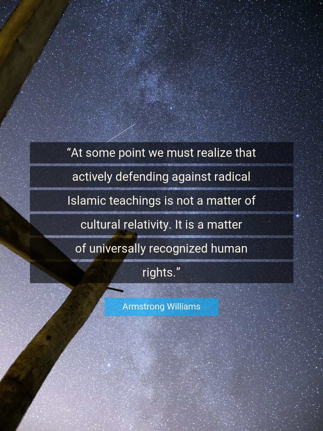 Quote About Matter By Armstrong Williams