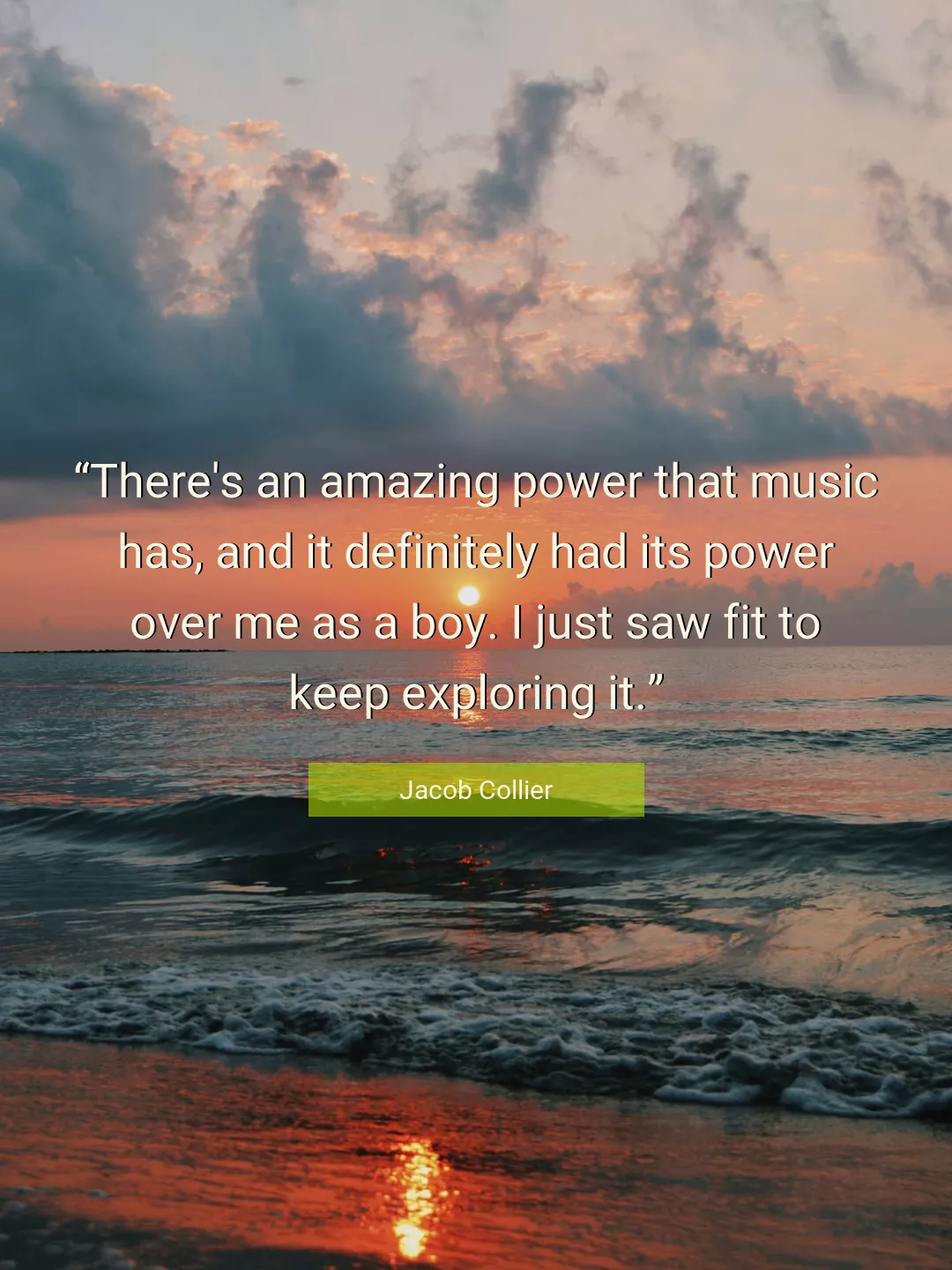 Quote About Me By Jacob Collier