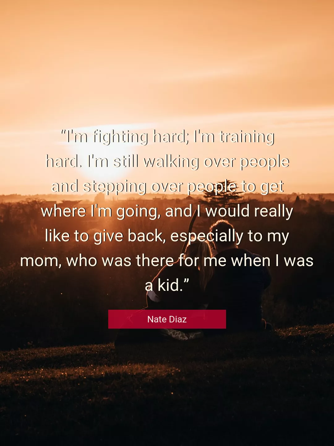 Quote About Me By Nate Diaz
