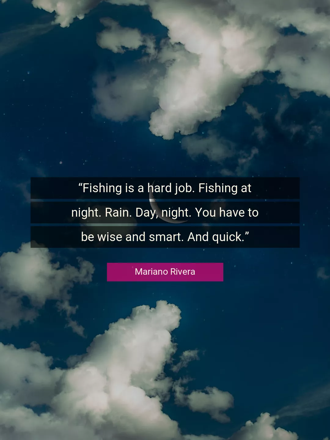Quote About Rain By Mariano Rivera