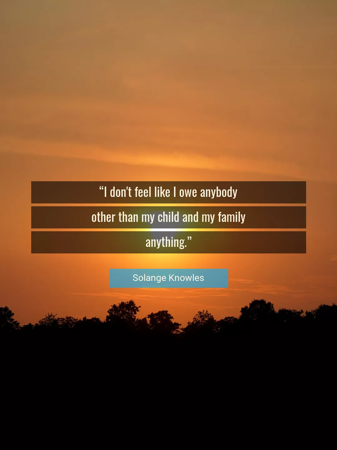 Quote About Family By Solange Knowles