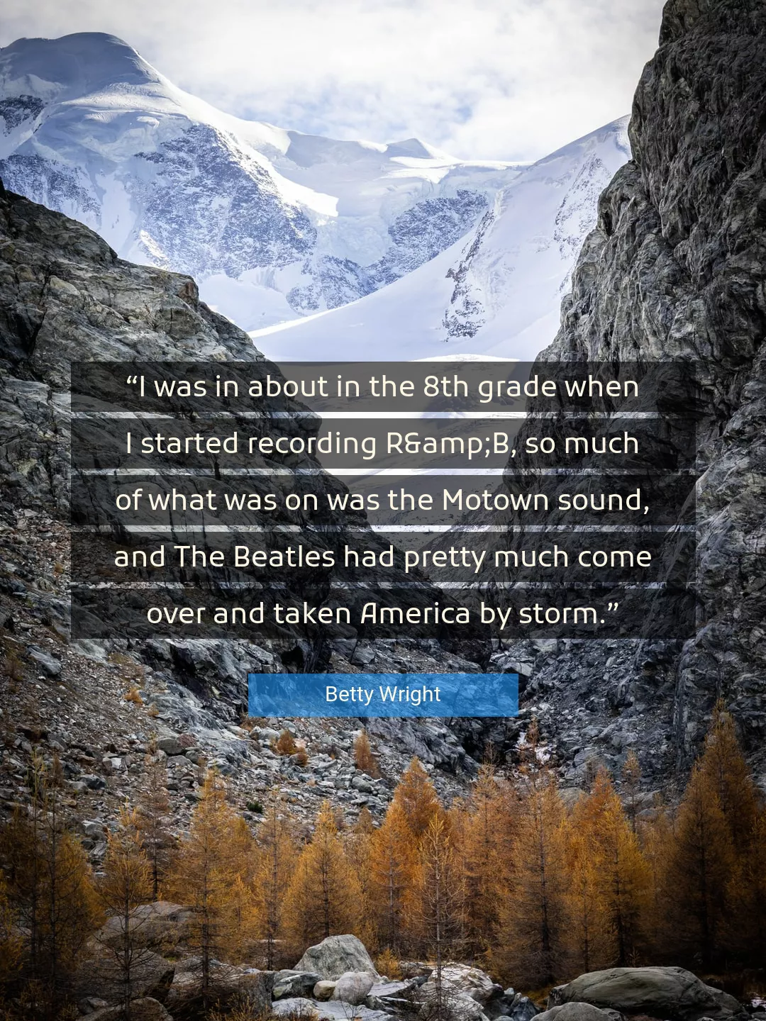 Quote About Storm By Betty Wright