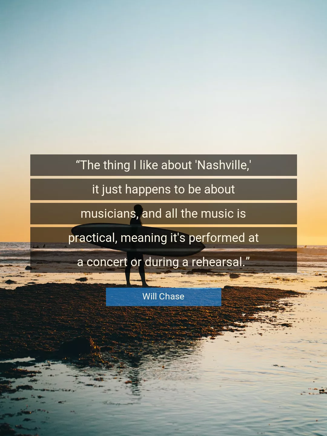 Quote About Music By Will Chase