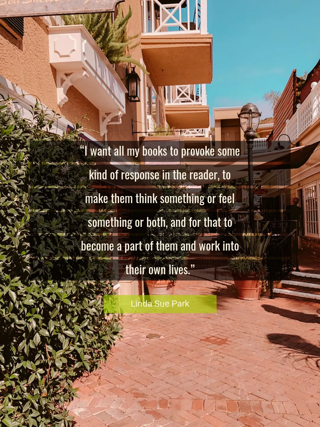 Quote About Work By Linda Sue Park
