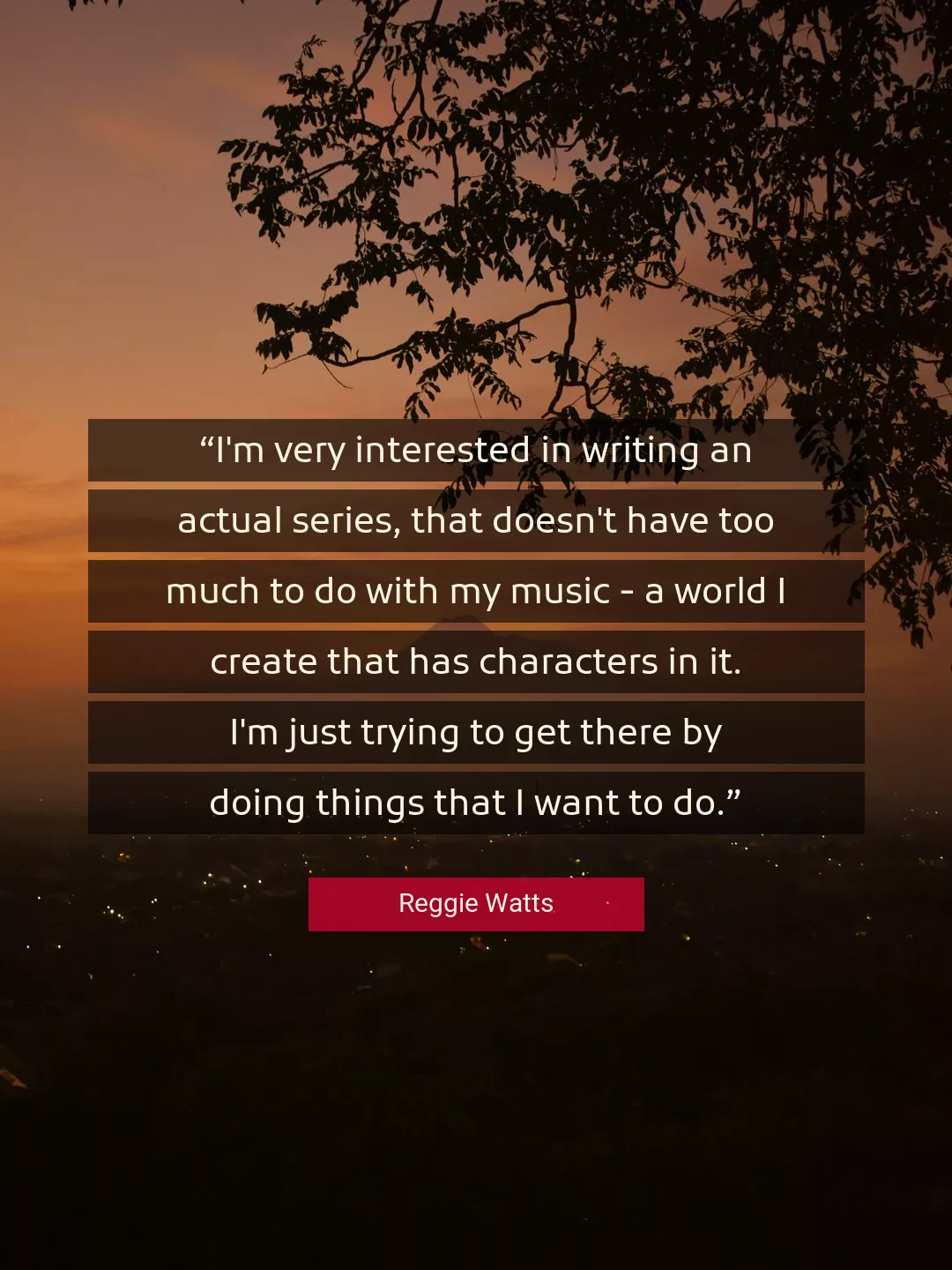 Quote About World By Reggie Watts