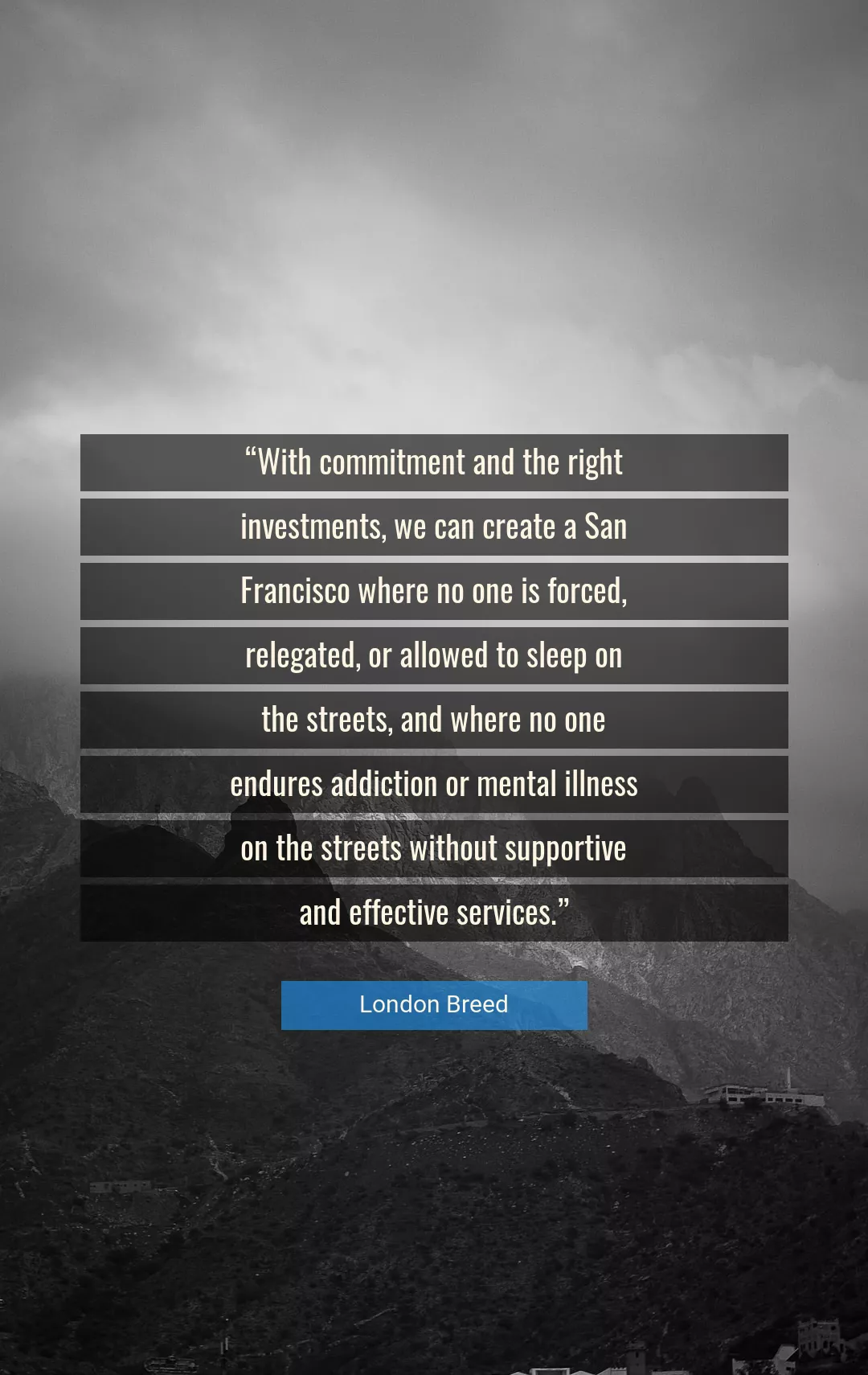 Quote About Sleep By London Breed