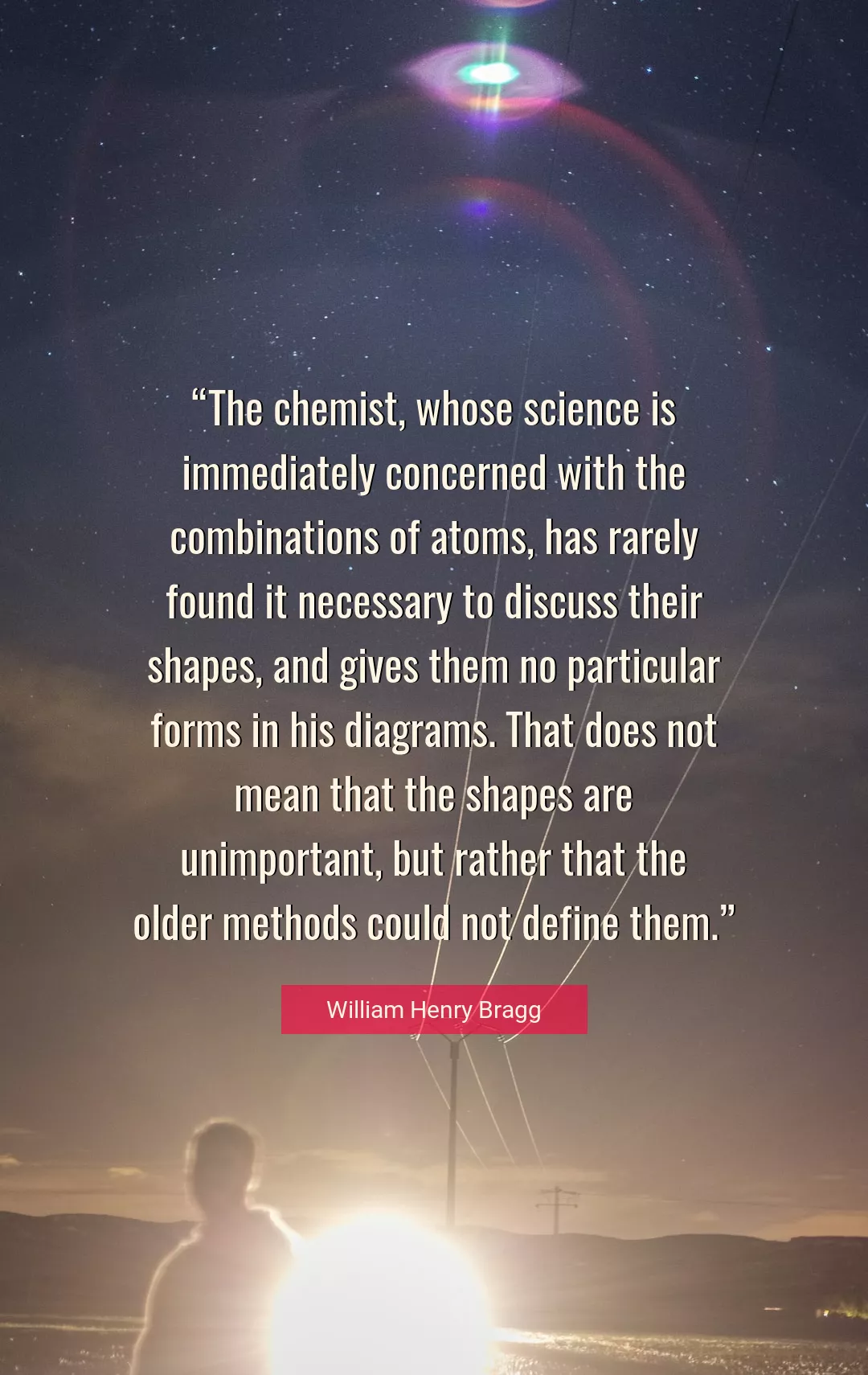 Quote About Science By William Henry Bragg