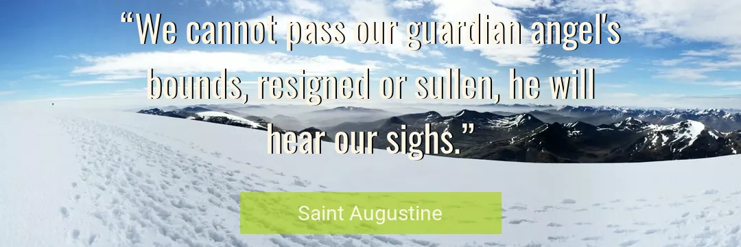 Quote About Will By Saint Augustine