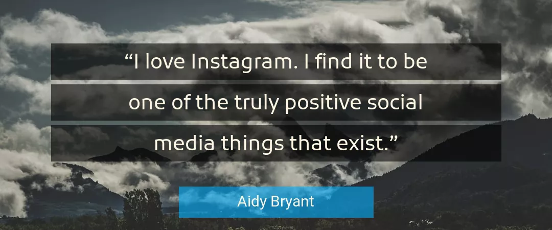 Quote About Positive By Aidy Bryant