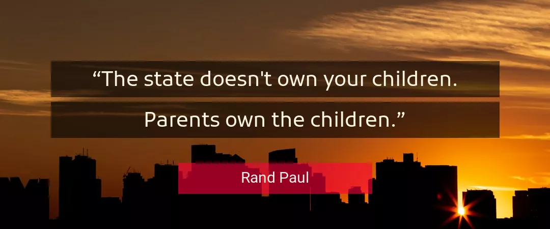 Quote About Your By Rand Paul