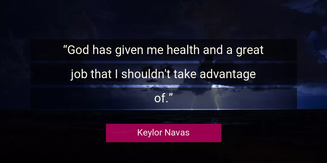 Quote About God By Keylor Navas