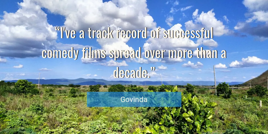 Quote About More By Govinda