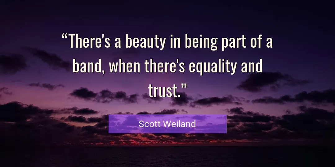 Quote About Beauty By Scott Weiland