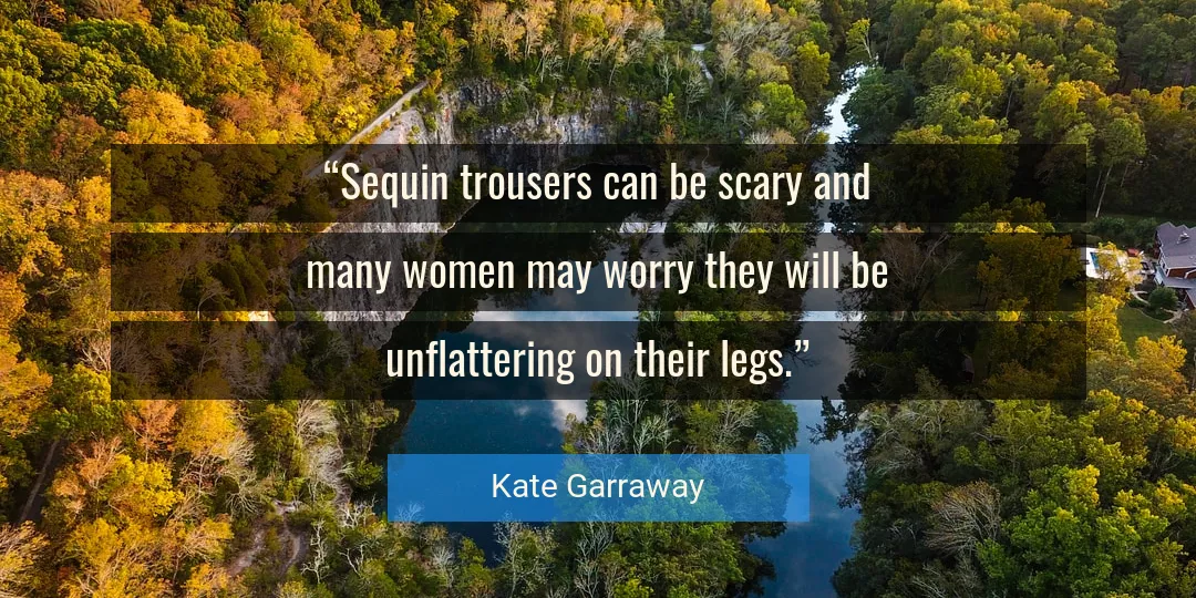 Quote About Women By Kate Garraway