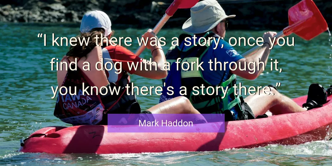 Quote About You By Mark Haddon