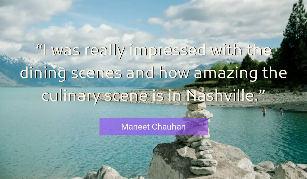 Quote About Amazing By Maneet Chauhan