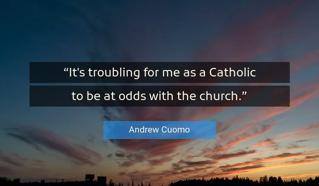 Quote About Me By Andrew Cuomo