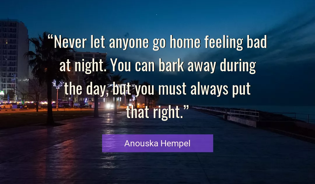 Quote About You By Anouska Hempel