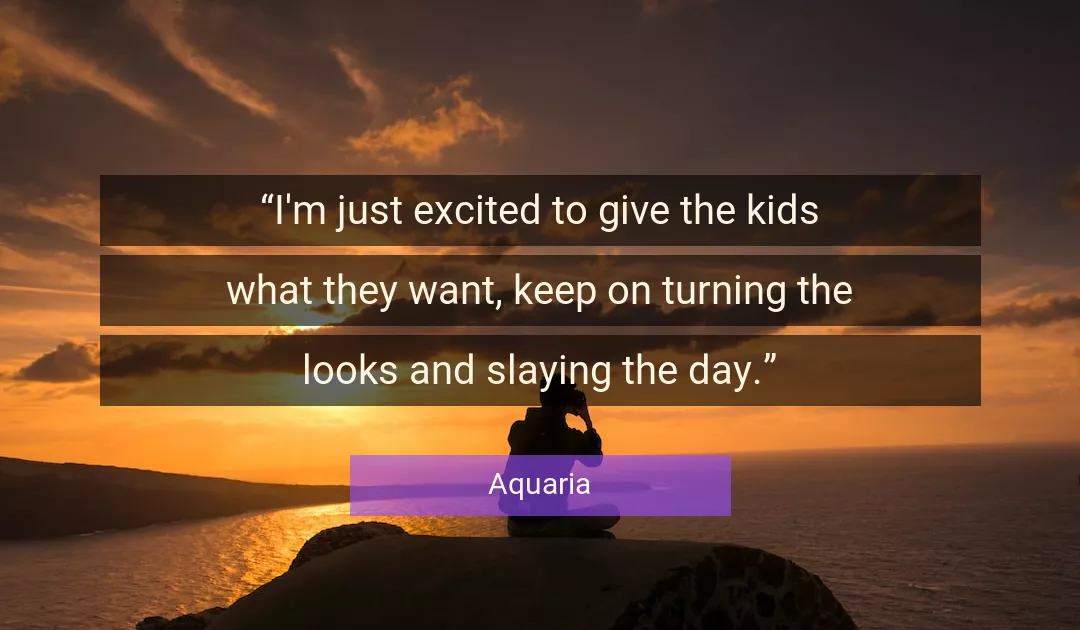 Quote About Day By Aquaria