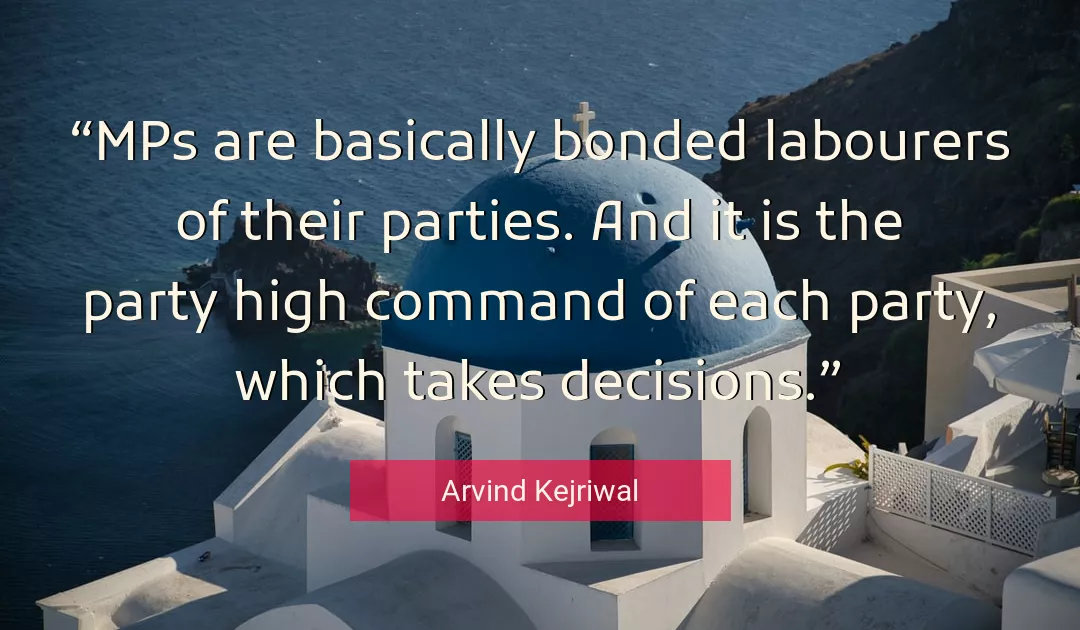 Quote About High By Arvind Kejriwal