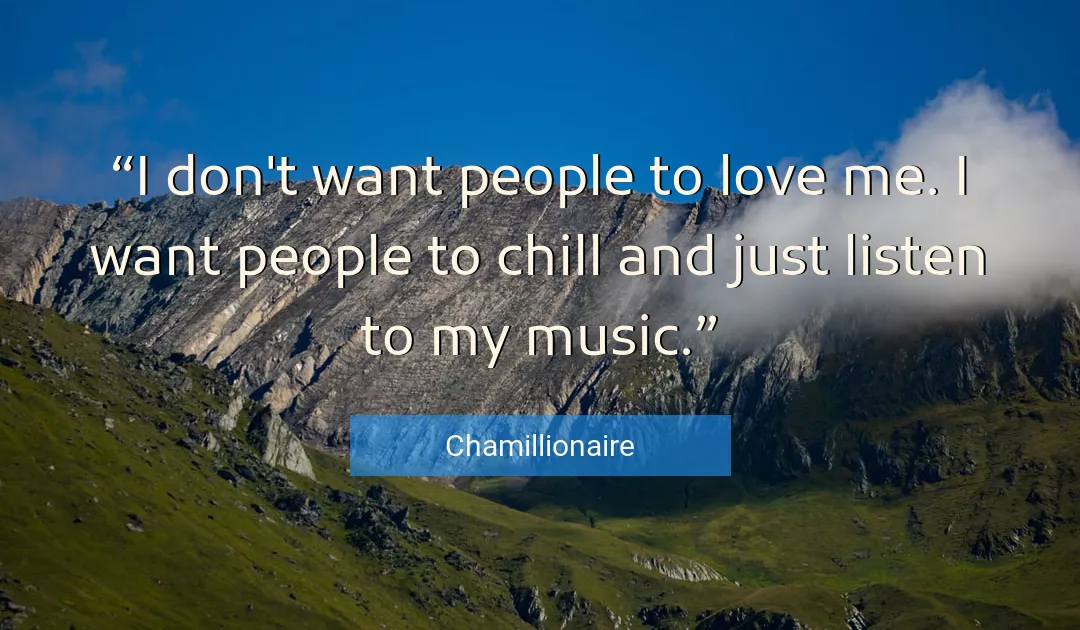 Quote About Love By Chamillionaire