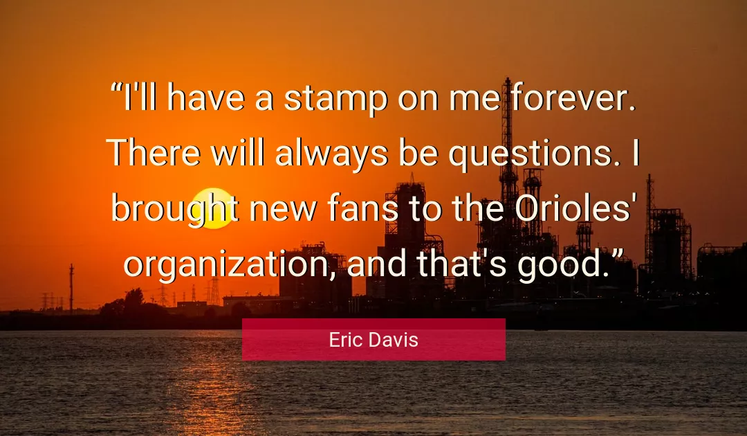 Quote About Good By Eric Davis