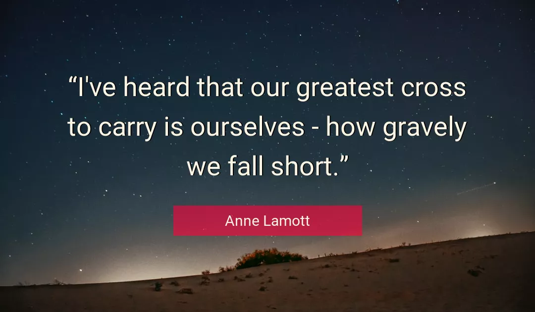 Quote About Fall By Anne Lamott