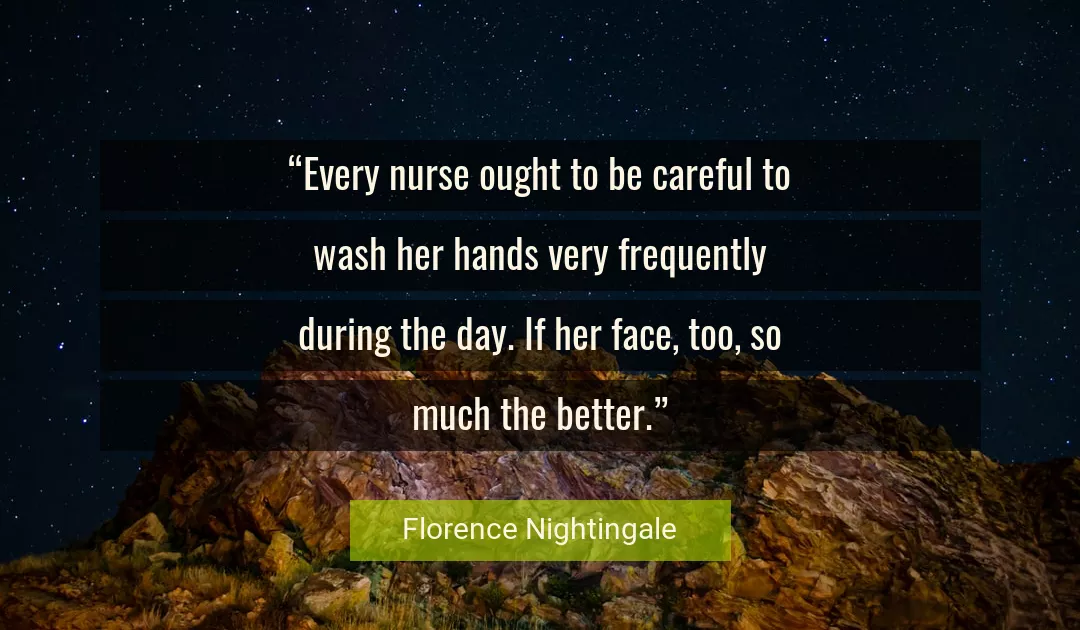 Quote About Day By Florence Nightingale