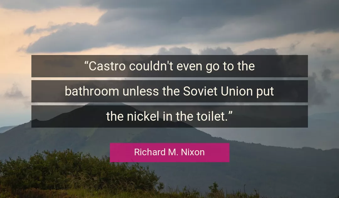 Quote About Go By Richard M. Nixon