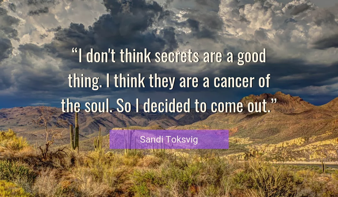 Quote About Good By Sandi Toksvig