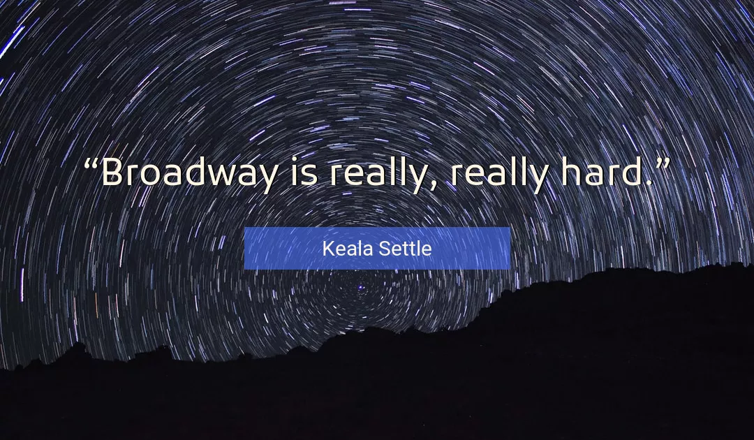 Quote About Hard By Keala Settle